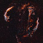 Cirrus-Nebel, Sternbild Schwan