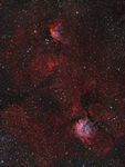 NGC 6820-6823,Sh2-88