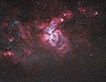 Eta Carinae Nebel und Umgebung